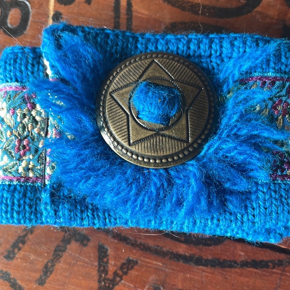 Vintage Verbier Adult 100% Wool/fleece-lined Headband - Picture 2 of 7